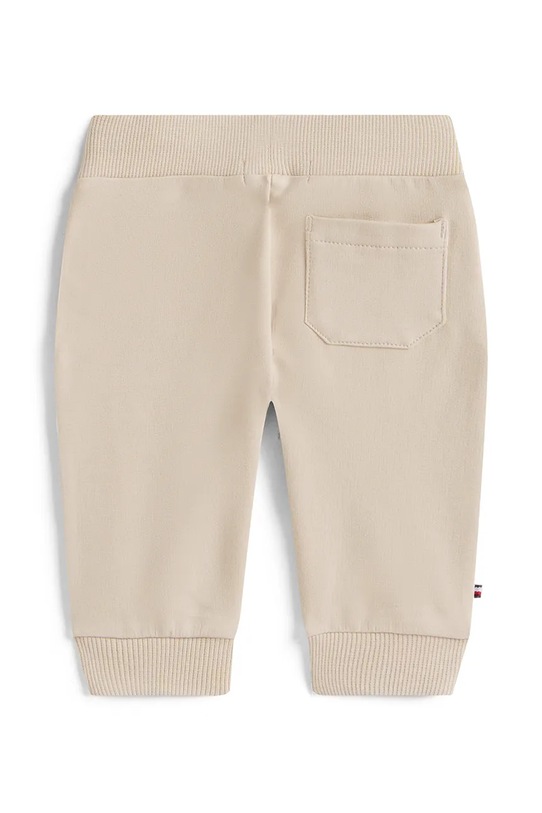 Tommy Hilfiger spodnie dresowe niemowlęce KN0KN02203.PPY2 beżowy SS26