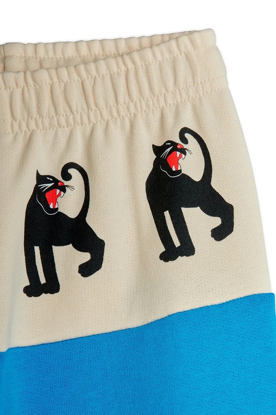 Mini Rodini spodnie dresowe bawełniane dziecięce Panther niebieski 11000342