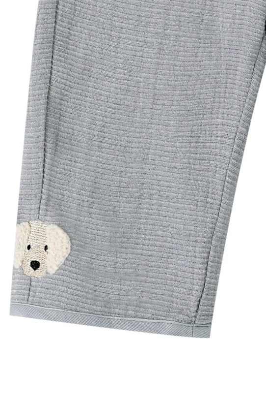 Donsje spodnie niemowlęce Yuno Trousers Golden Retriever 3044801 niebieski