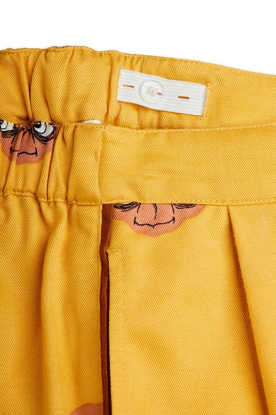 Mini Rodini spodnie dziecięce E.T. żółty 25830115