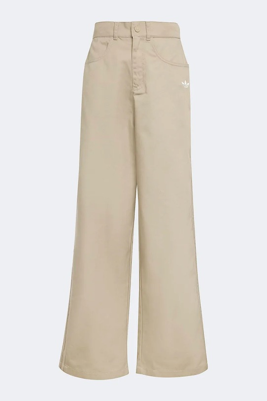 adidas Originals spodnie dziecięce KC8673 beżowy SS26