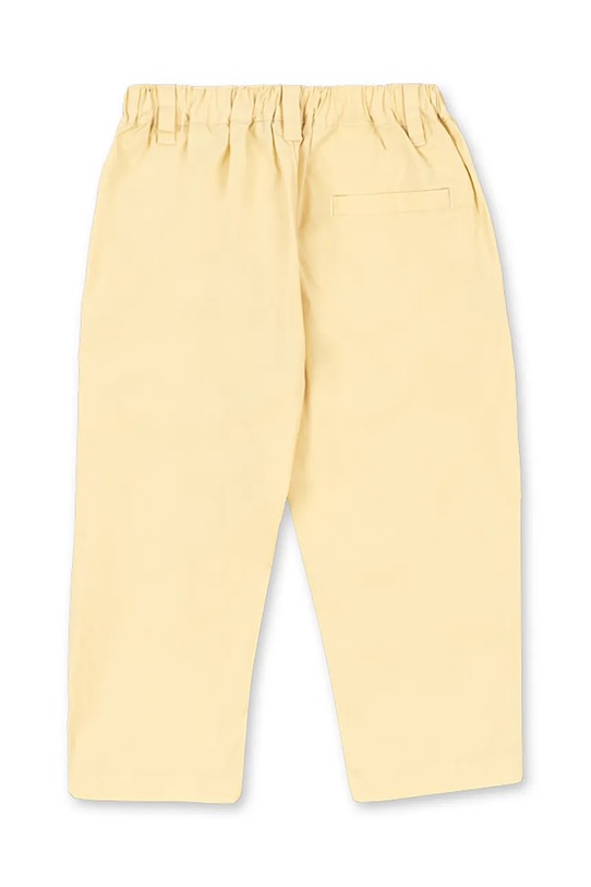 Chłopiec Konges Sløjd spodnie dziecięce CHIM CHINOS GOTS KS104727.PPY2 żółty