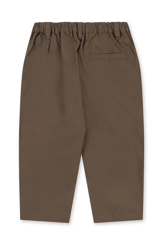 Konges Sløjd spodnie dziecięce CHIM CHINOS GOTS KS104727.PPY2 brązowy SS26