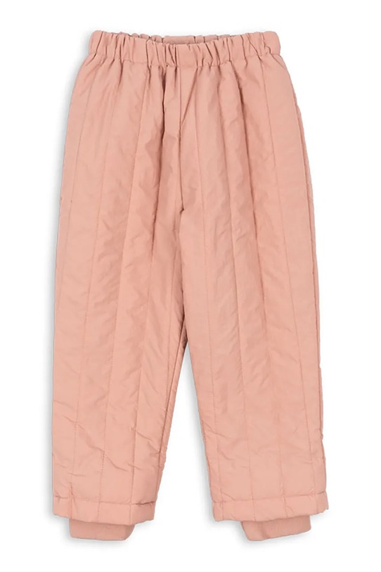 Konges Sløjd spodnie dziecięce JUNO PANTS tkanina różowy KS104882.PPY2