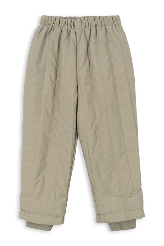 Konges Sløjd spodnie dziecięce JUNO PANTS tkanina zielony KS104882.PPY2