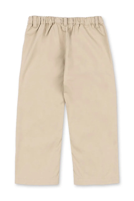 Konges Sløjd spodnie bawełniane dziecięce WILLO CHINOS GOTS KS105136.PPY2 beżowy SS26