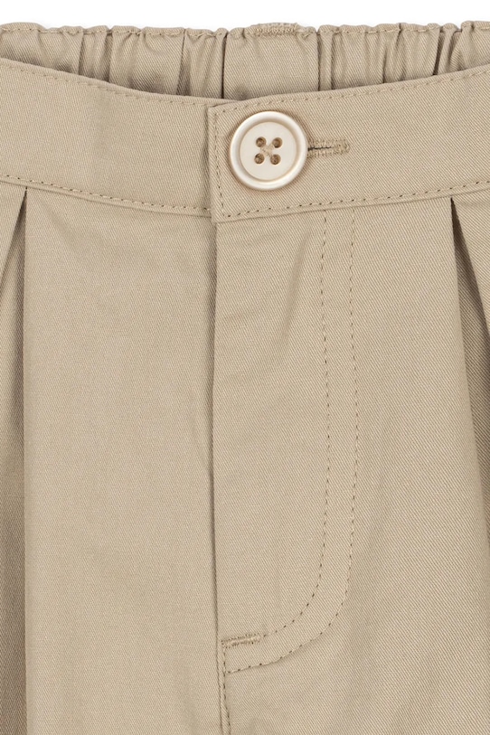 Konges Sløjd spodnie bawełniane dziecięce WILLO CHINOS GOTS beżowy KS105136.PPY2