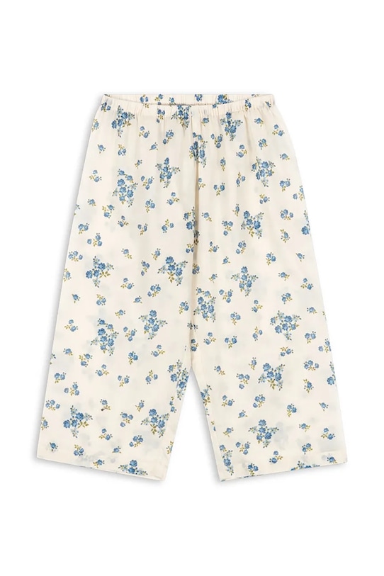 Παιδικό βαμβακερό παντελόνι Konges Sløjd PACEY PANTS GOTS βαμβάκι μπεζ KS105023.PPY2