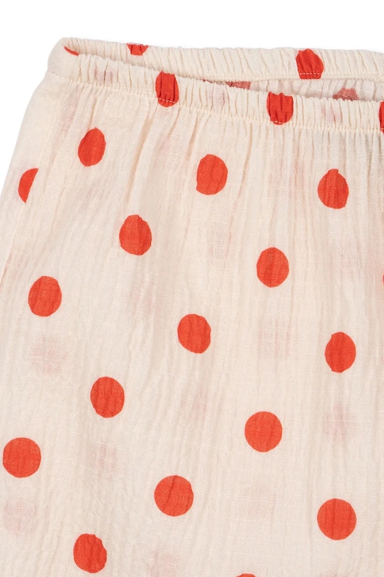 Παιδικό βαμβακερό παντελόνι Konges Sløjd VIVO PANTS GOTS μπεζ KS105127.PPY2