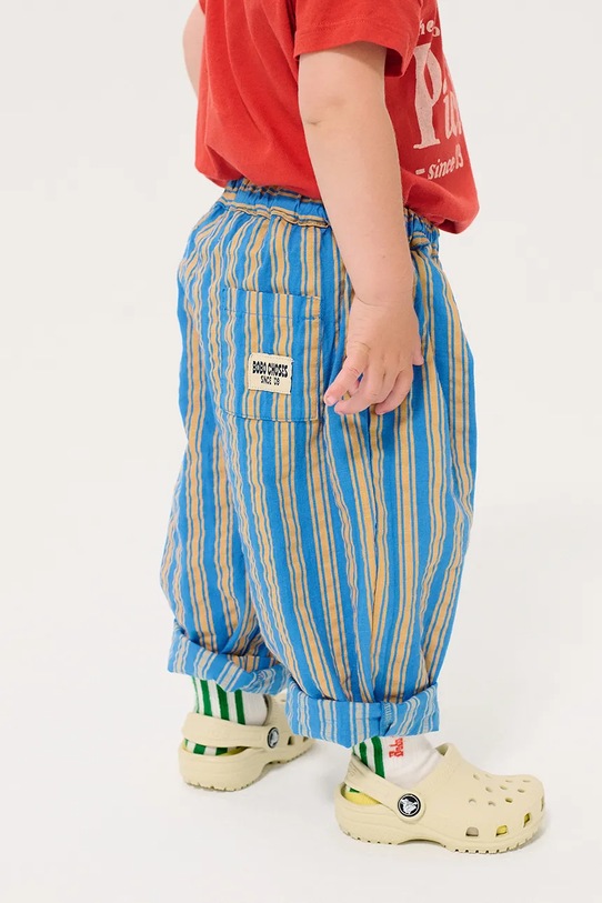 Bobo Choses spodnie bawełniane niemowlęce New Hairline 126AB072