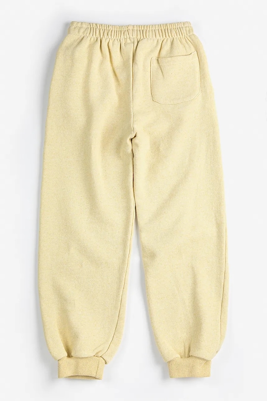 Fiú Bobo Choses gyerek pamut melegítőnadrág 126AC085 sárga