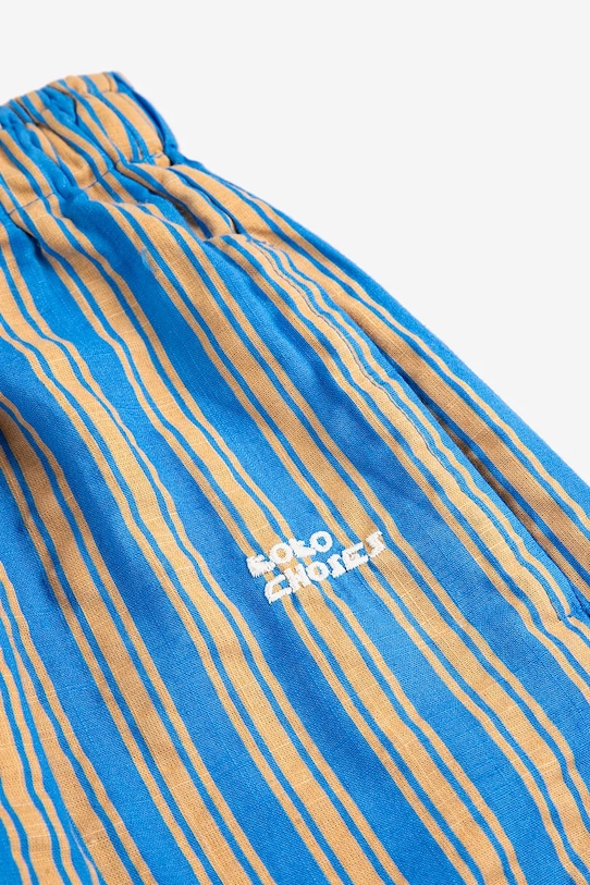 Fiú Bobo Choses gyerek pamut nadrág New Hairline 126AC092 kék