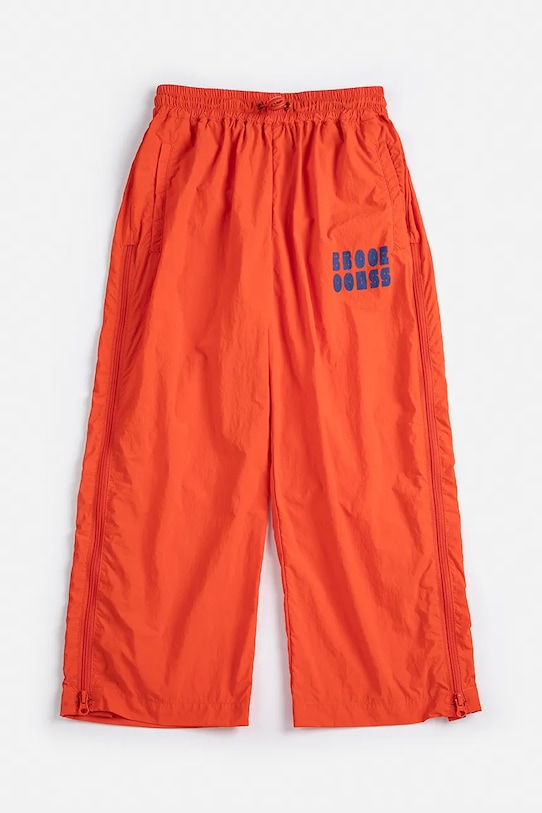 Bobo Choses spodnie dziecięce Bobo Choses Modern 126AC149 czerwony SS26