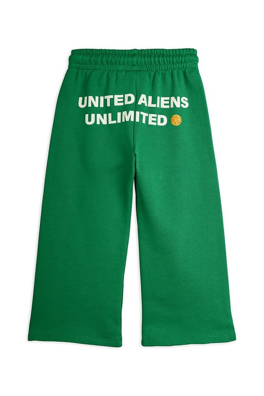 Chłopiec Mini Rodini spodnie dresowe bawełniane dziecięce Travel agency 26230144 zielony