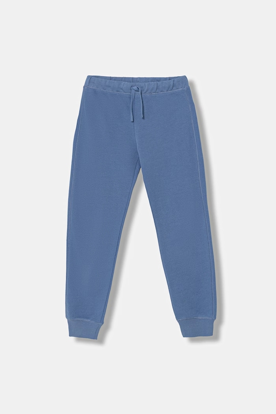 United Colors of Benetton spodnie dresowe bawełniane dziecięce bawełna niebieski 3J68CF058.G.Stagionale