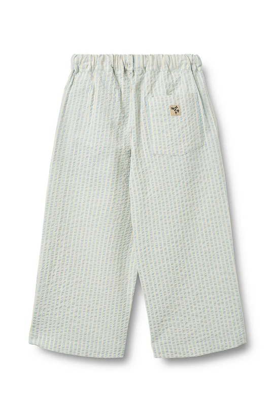 Chłopiec Wheat spodnie dziecięce bawełniane 2706.430.GOTS niebieski