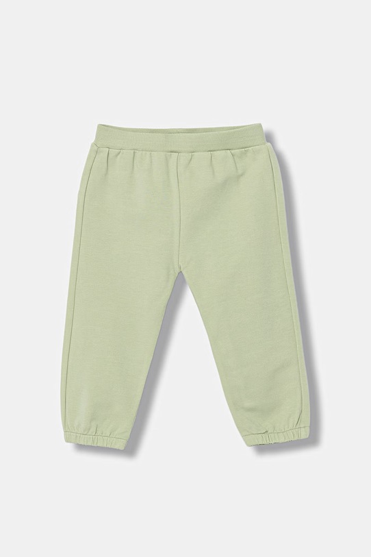 Κοριτσίστικα United Colors of Benetton Παντελόνι επίσημο παιδικό από βαμβάκι με ελαστάν 35FNAF029.W.Stagionale πράσινο