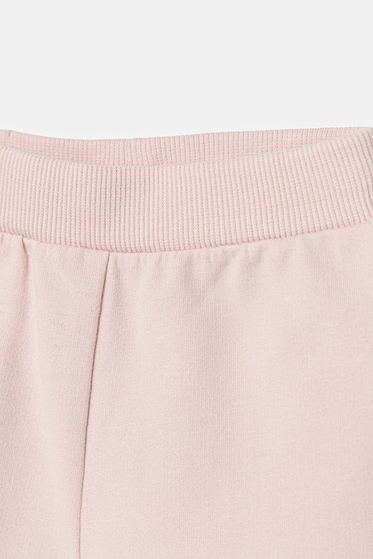 Chłopiec United Colors of Benetton spodnie dresowe dziecięce bawełniane z elastanem 35FNAF029.W.Stagionale różowy