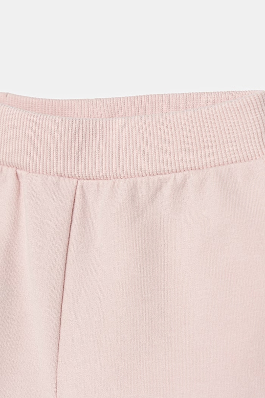 Chłopiec United Colors of Benetton spodnie dresowe dziecięce bawełniane z elastanem 35FNAF029.W.Stagionale różowy