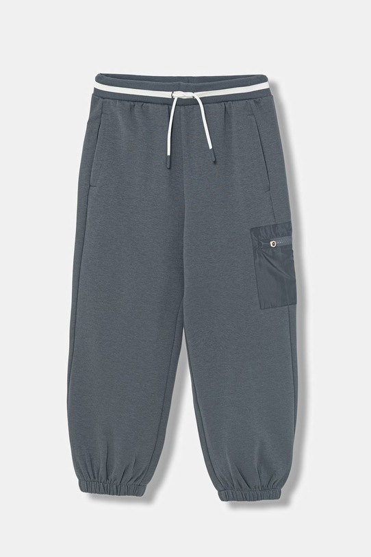 United Colors of Benetton spodnie dresowe dziecięce bawełniane szary 35JVCF072.G.Stagionale