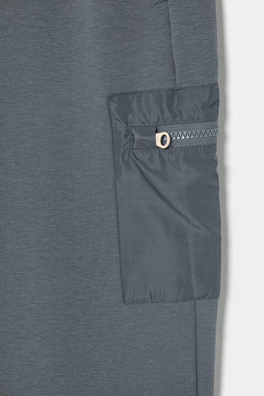 Chłopiec United Colors of Benetton spodnie dresowe dziecięce bawełniane 35JVCF072.G.Stagionale szary