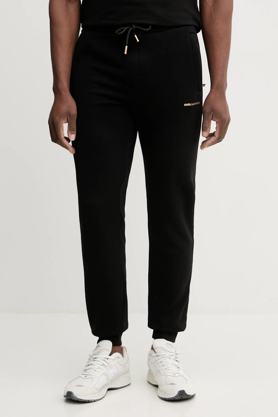 Karl Lagerfeld spodnie dresowe dzianina czarny 561910.705006