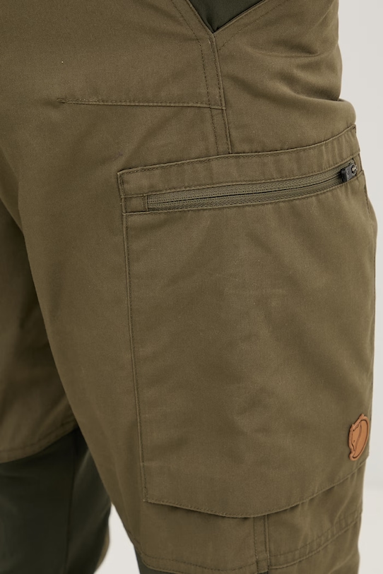 Fjallraven spodnie trekkingowe męskie Kaipak zielony F86550