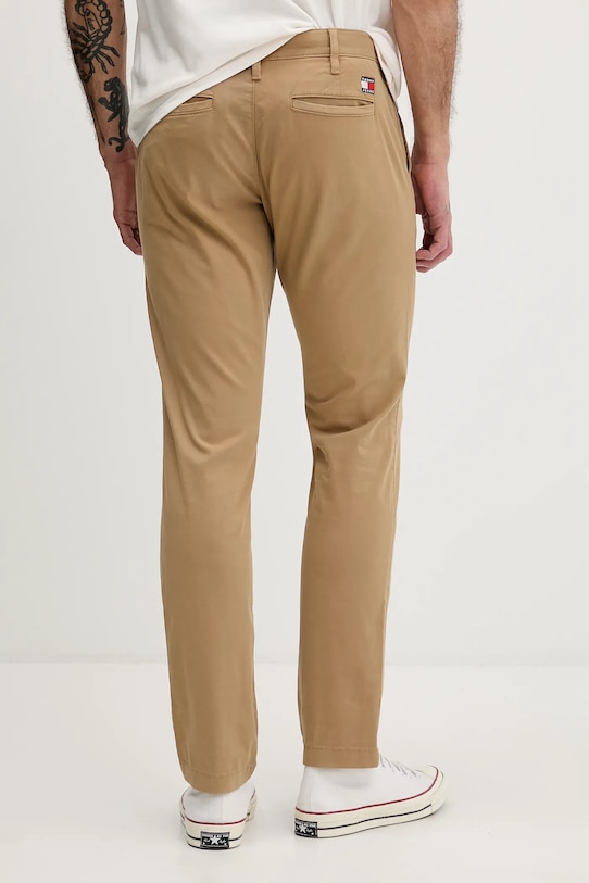 Ρούχα Παντελόνι Tommy Jeans DM0DM22404 πράσινο