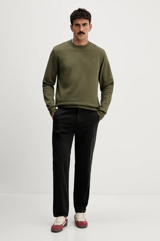 Tommy Jeans spodnie DM0DM22650 czarny SS26