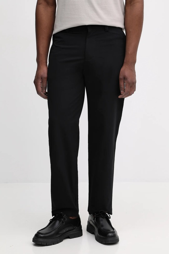 Брюки BOSS Orange Chino_ST_DS прямой чёрный 50555049