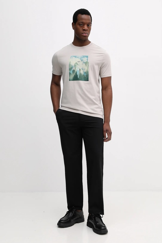 Брюки BOSS Orange Chino_ST_DS 50555049 чёрный SS26