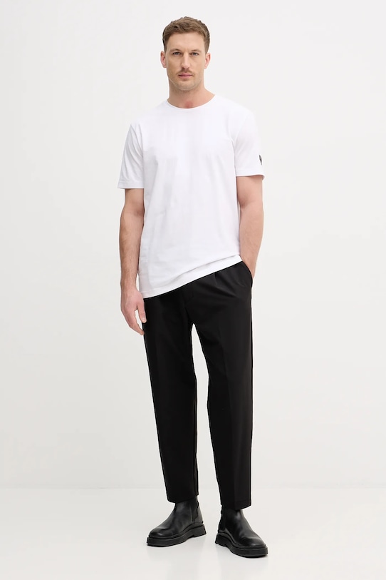 BOSS Green spodnie T_Convert-Pleat 50539085 czarny SS26