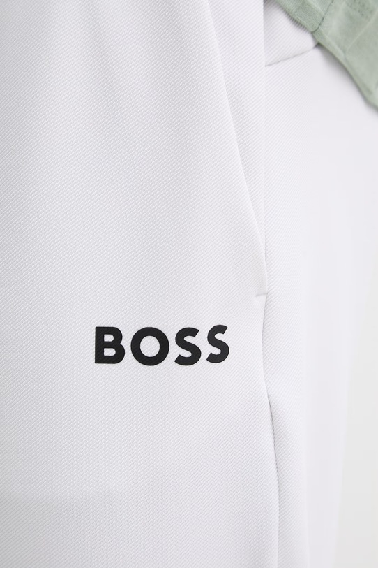 BOSS Green spodnie dresowe męskie JT_TOC Spin Long 50554379 biały