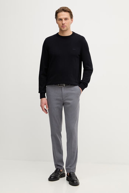 BOSS spodnie H-Kaiton1 50553813 szary SS26