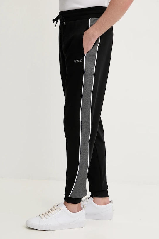 Παντελόνι lounge BOSS Tracksuit Pants μαύρο 50554794