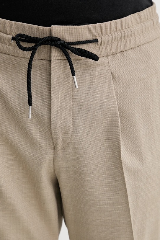 Штани з додаванням вовни HUGO Getlin251F3 бежевий 50554817