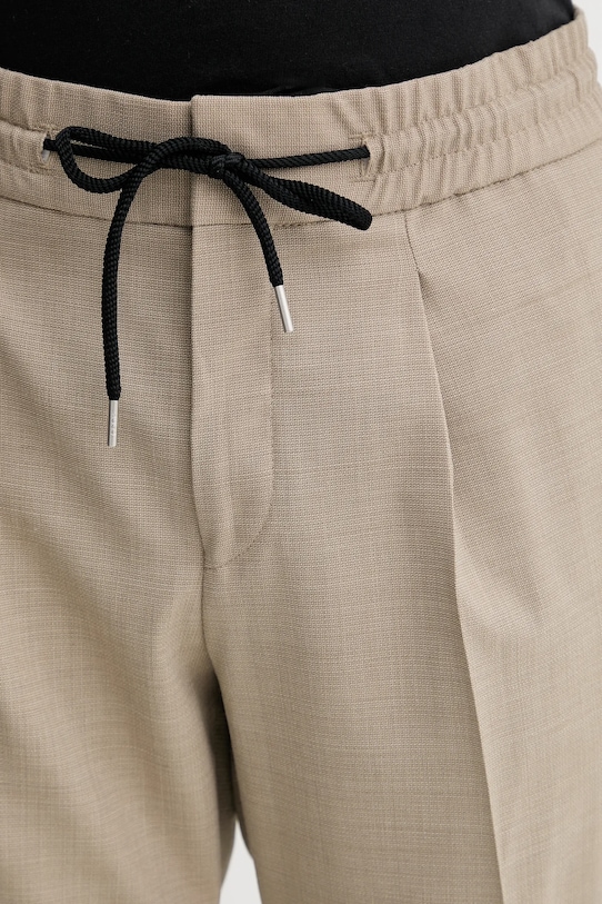 Штани з додаванням вовни HUGO Getlin251F3 бежевий 50554817