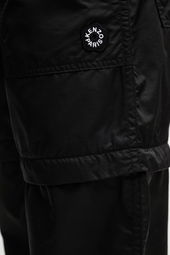 Kenzo spodnie FG55PA5159CE czarny