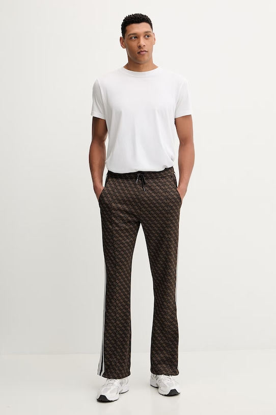 Guess pantaloni de trening PARIMO Z5BB07.K2042 maro SS26