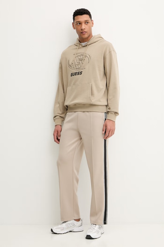 Tepláky Guess FULVIO Z5YB14.KCRU2 béžová SS26