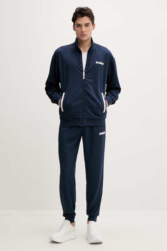 Guess spodnie dresowe LANSA Z6RB13.KD482 granatowy SS26