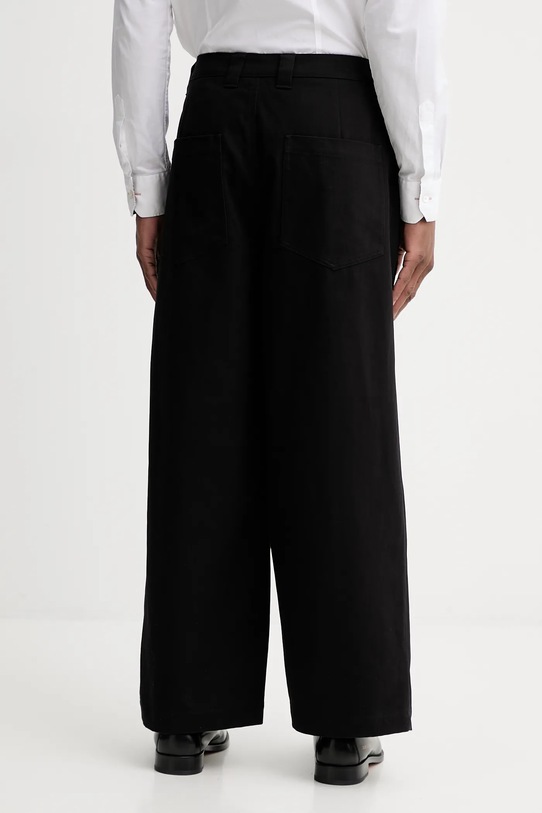 Odzież AllSaints spodnie bawełniane M035TD czarny