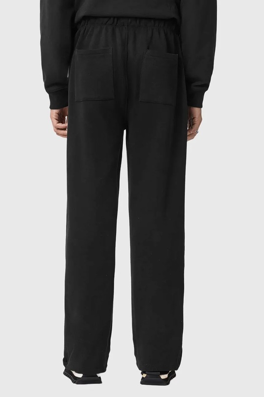 AllSaints spodnie dresowe bawełniane M032TD czarny SS26