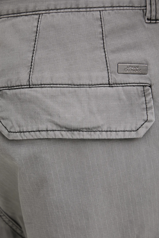 Armani Exchange spodnie bawełniane szary XM001828.AF18577