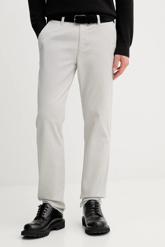 Marc O'Polo spodnie z elastanem szary 620038410124