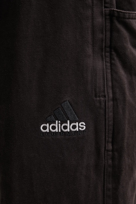 adidas Originals spodnie bawełniane Equipment Pants brązowy KB9335