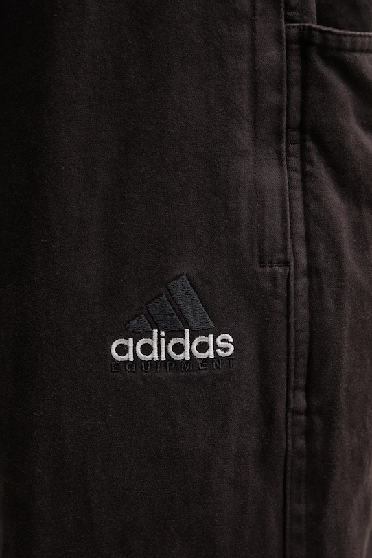 adidas Originals spodnie bawełniane Equipment Pants brązowy KB9335