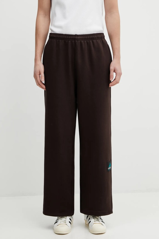 adidas Originals spodnie dresowe Equipment Sweatpants dzianina brązowy KS0494