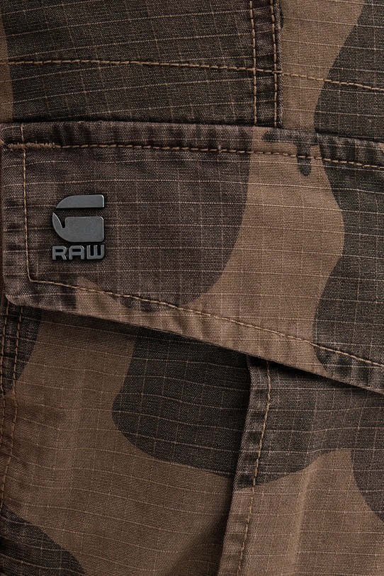 G-Star spodnie bawełniane zielony D02190.E277