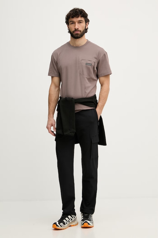 Columbia ανδρικό παντελόνι πεζοπορίας ROC 2142141 μαύρο SS26